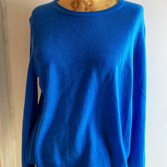 Tahari Women's 2 ply cashmere pullover size XL - Picture 2 of 4